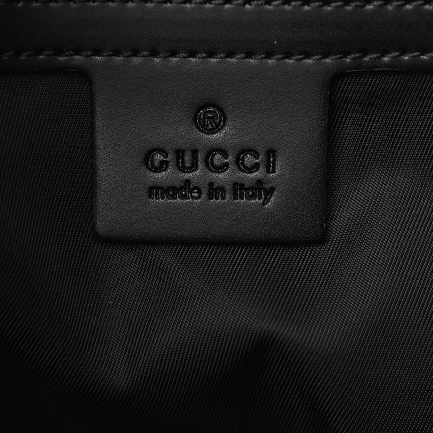Gucci Soft GG Supreme Monogram Web Vertical Tote Black 6 of 10