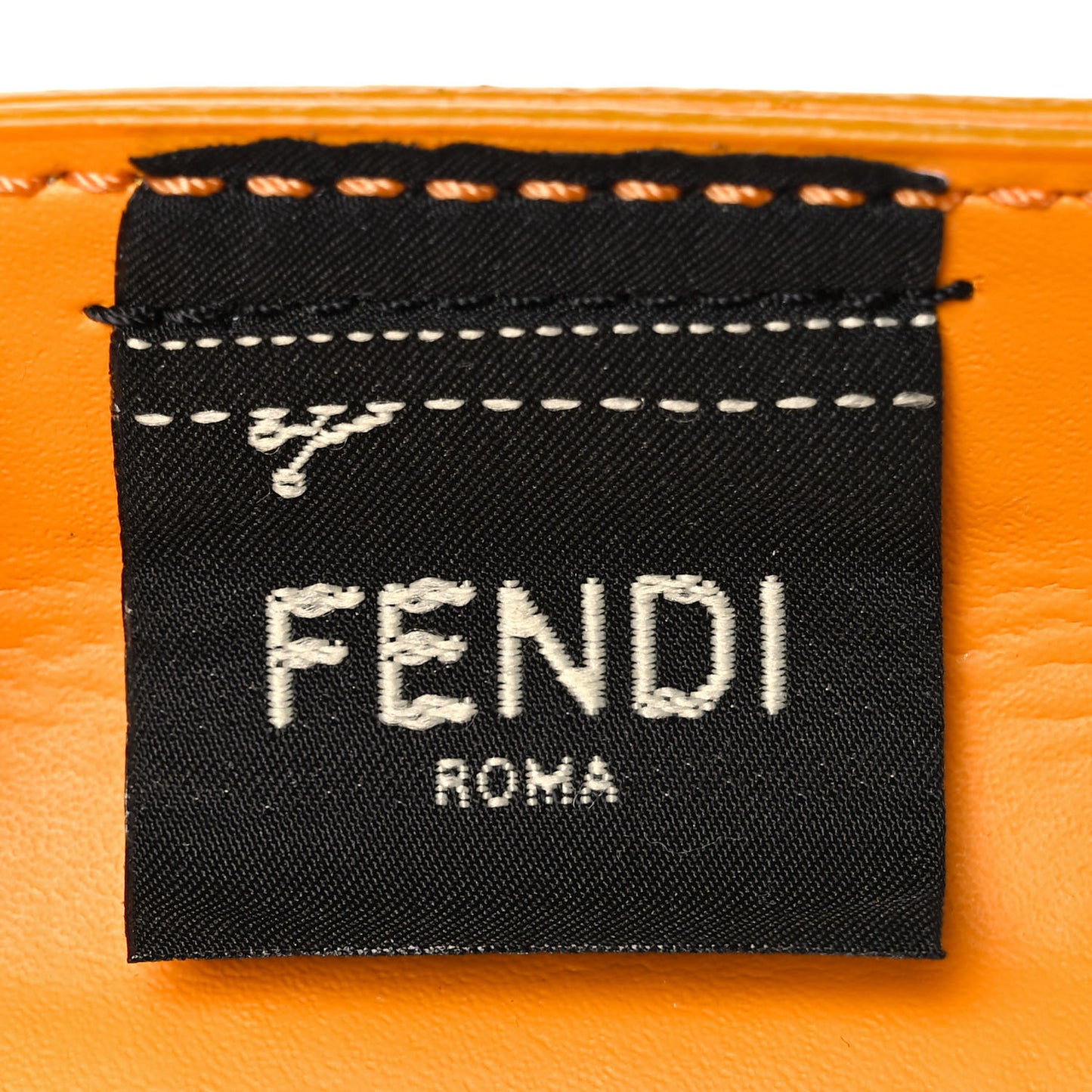 Recycled Plastic Vitello Liberty Matte Small Fendi Basket Clementine