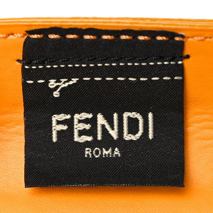 Fendi Recycled Plastic Vitello Liberty Matte Small Fendi Basket Clementine 5 of 9