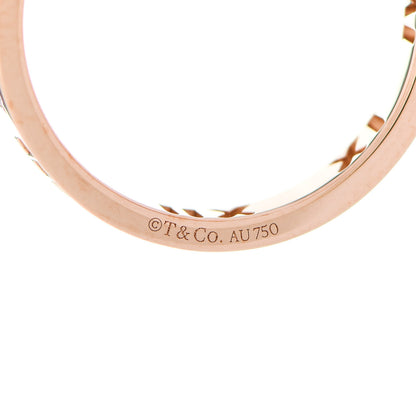 Tiffany 18K Rose Gold Diamond Atlas Pierced Ring 51 5.75 3 of 3