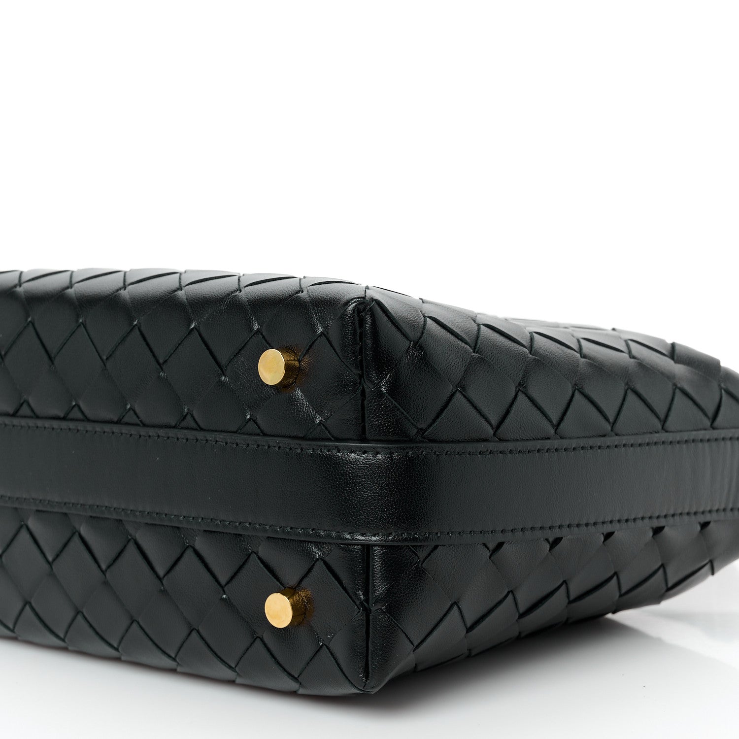 Bottega Veneta Calfskin Nappa Intrecciato Mini Wallace Black 11 of 12