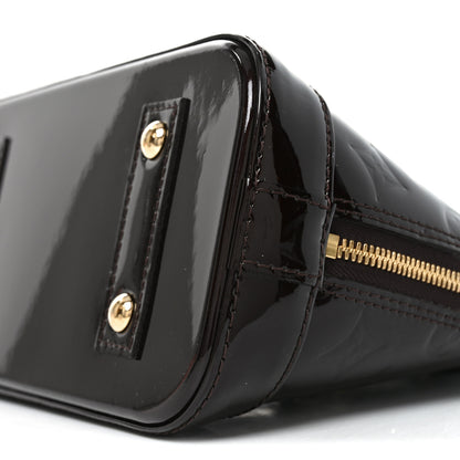 Louis Vuitton Vernis Alma BB Amarante 9 of 9
