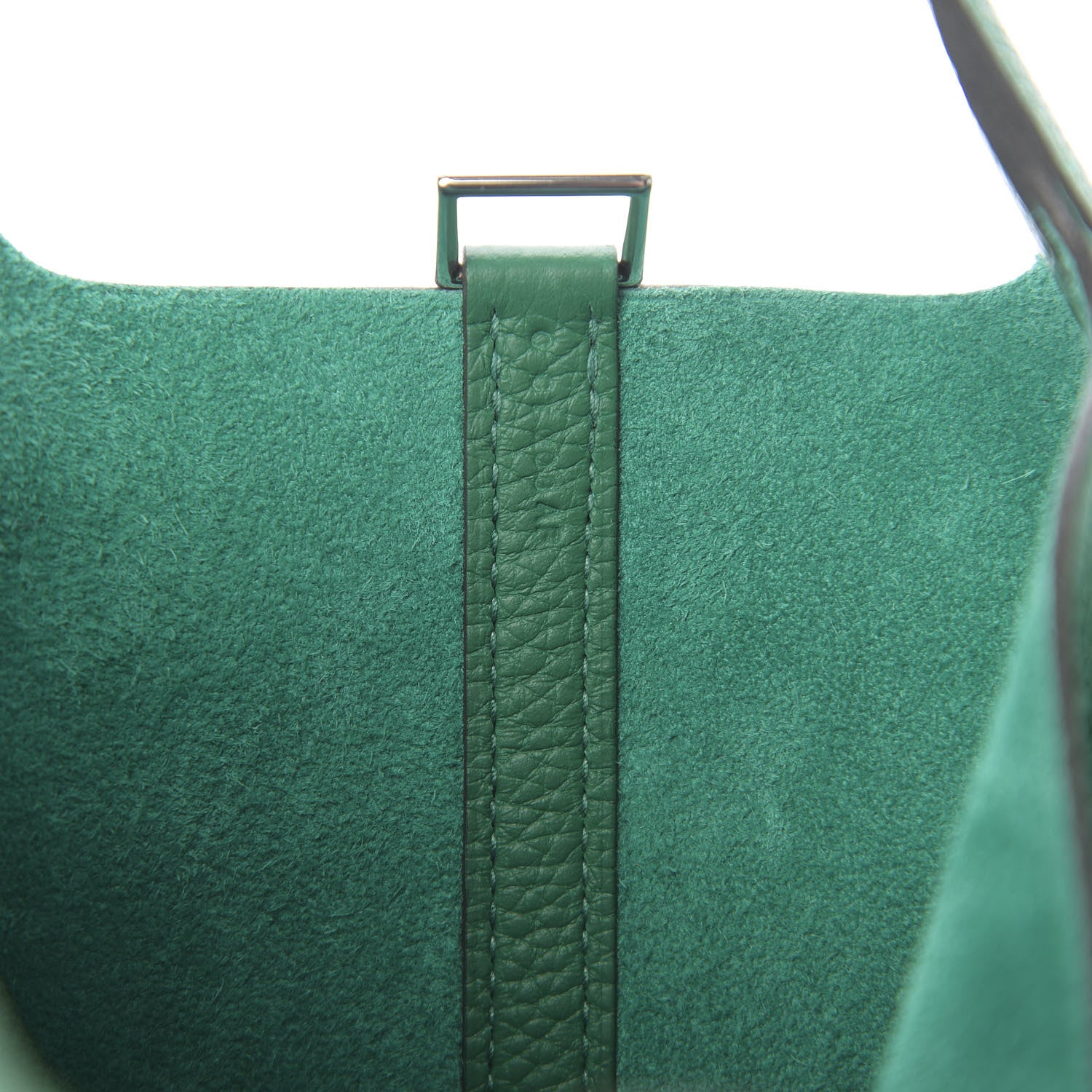 Hermes Taurillon Clemence Picotin Lock 18 PM Vert Vertigo 6 of 9