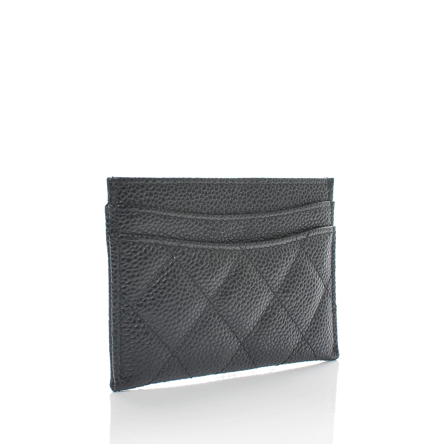 Chanel Caviar Quilted Card Holder Black 3 of 8