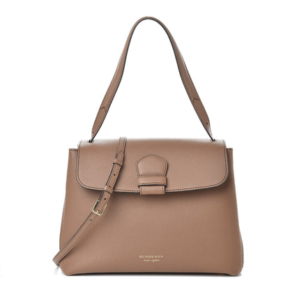 Burberry Derby Calfskin House Check Medium Camberley Dark Sand 1 of 9