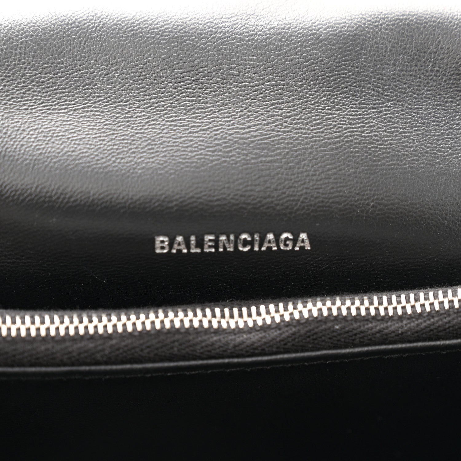 Balenciaga Velvet Quilted Small Crush Chain Bag Black 6 of 9