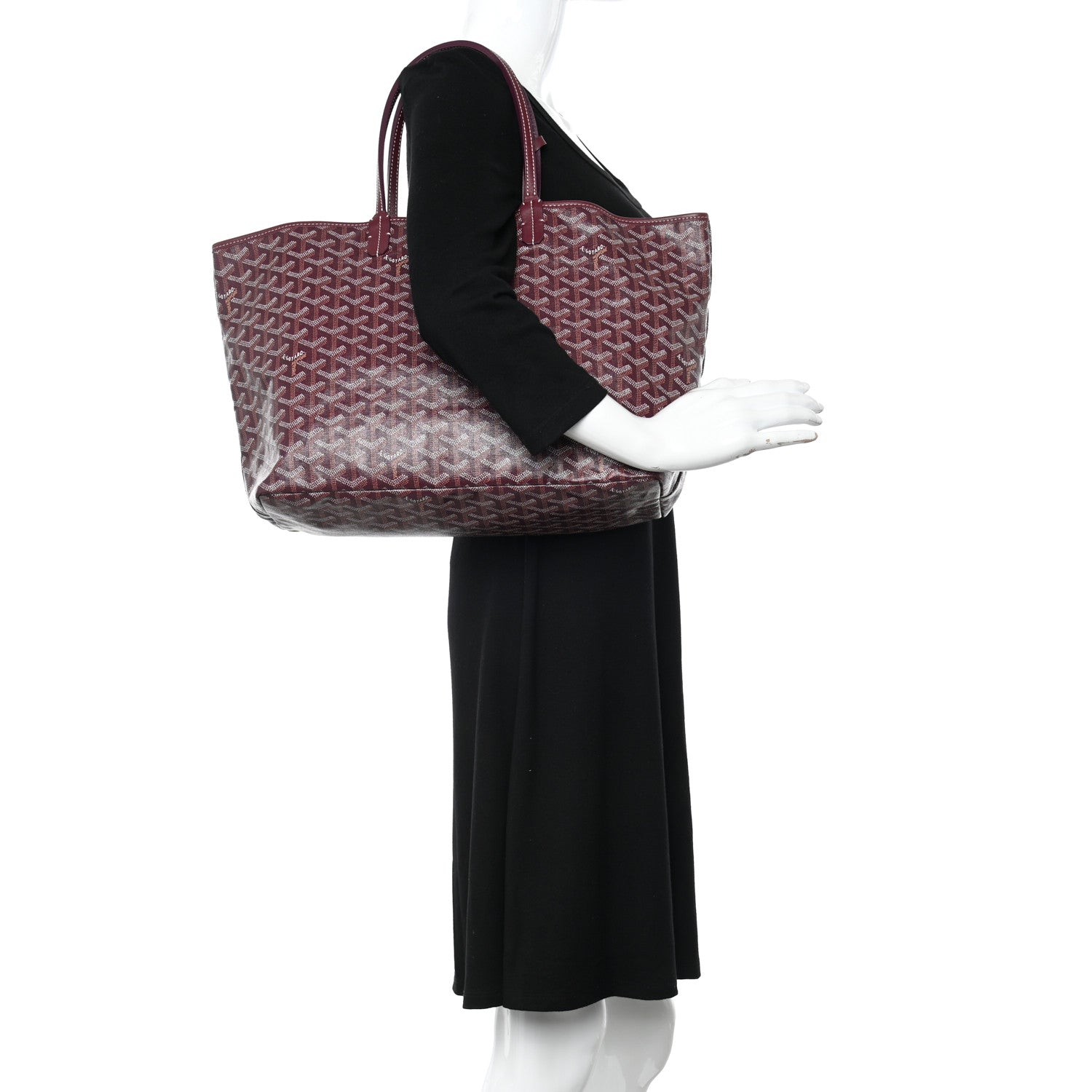 Goyard Goyardine Saint Louis PM Bordeaux 2 of 15