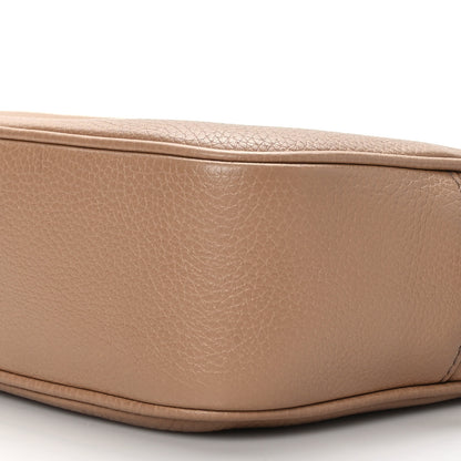 Gucci Pebbled Calfskin Small Soho Disco Bag Camelia 10 of 10
