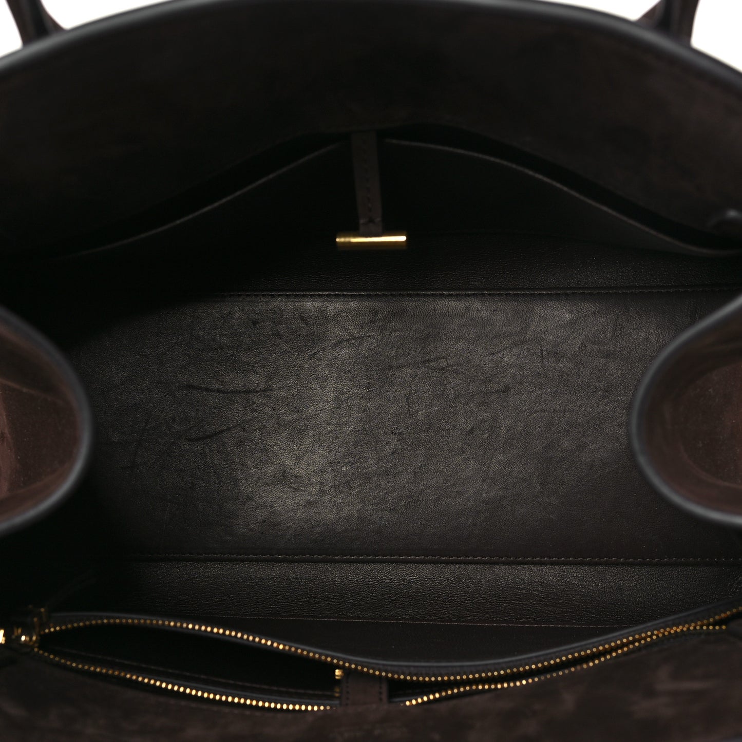Nubuck Margaux Shoulder 12 Dark Mocha