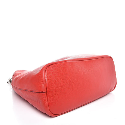 Prada Vitello Daino Chain Hobo Lacca 4 of 8