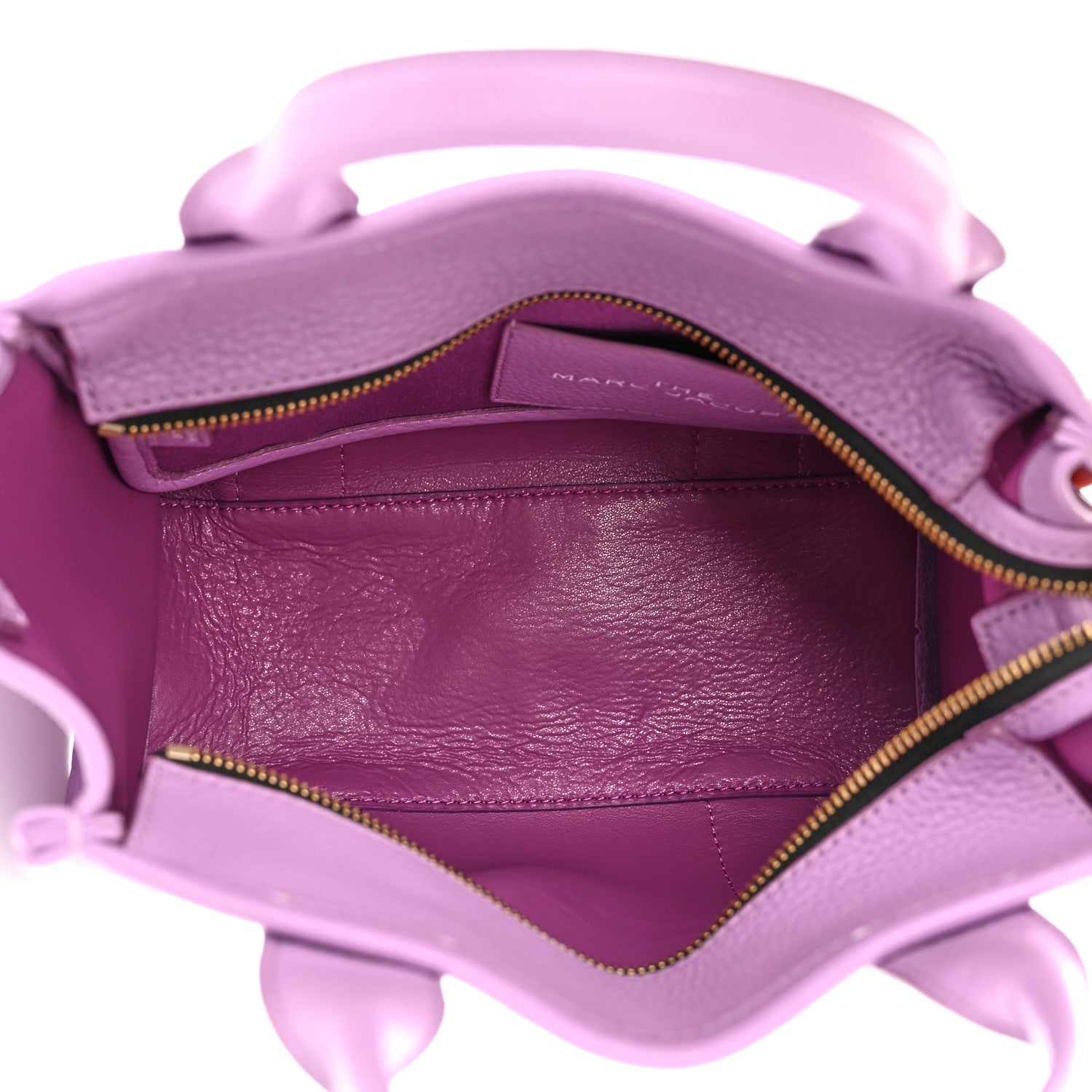 Marc Jacobs Grained Calfskin Small The Tote Bag Regal Orchid 5 of 11