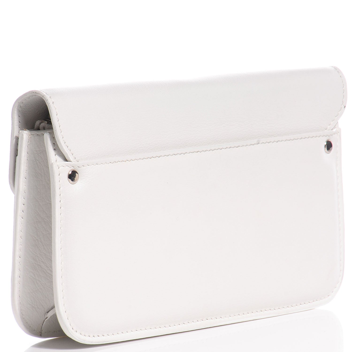 Proenza Schouler Leather PS11 Chain Wallet White 3 of 8