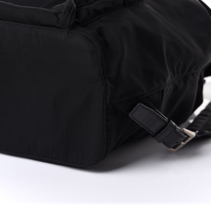 Prada Nylon Vela Medium Backpack Black 10 of 10