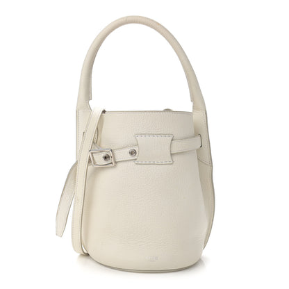 Celine Supple Grained Calfskin Nano Big Bag Bucket White 1 of 13