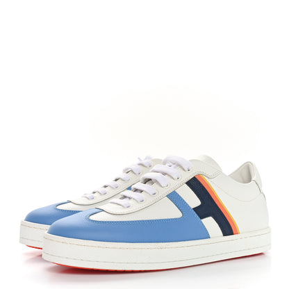 Hermes Epsom Boomerang Sneakers 36 Bleu Allure Multicolor 4 of 9