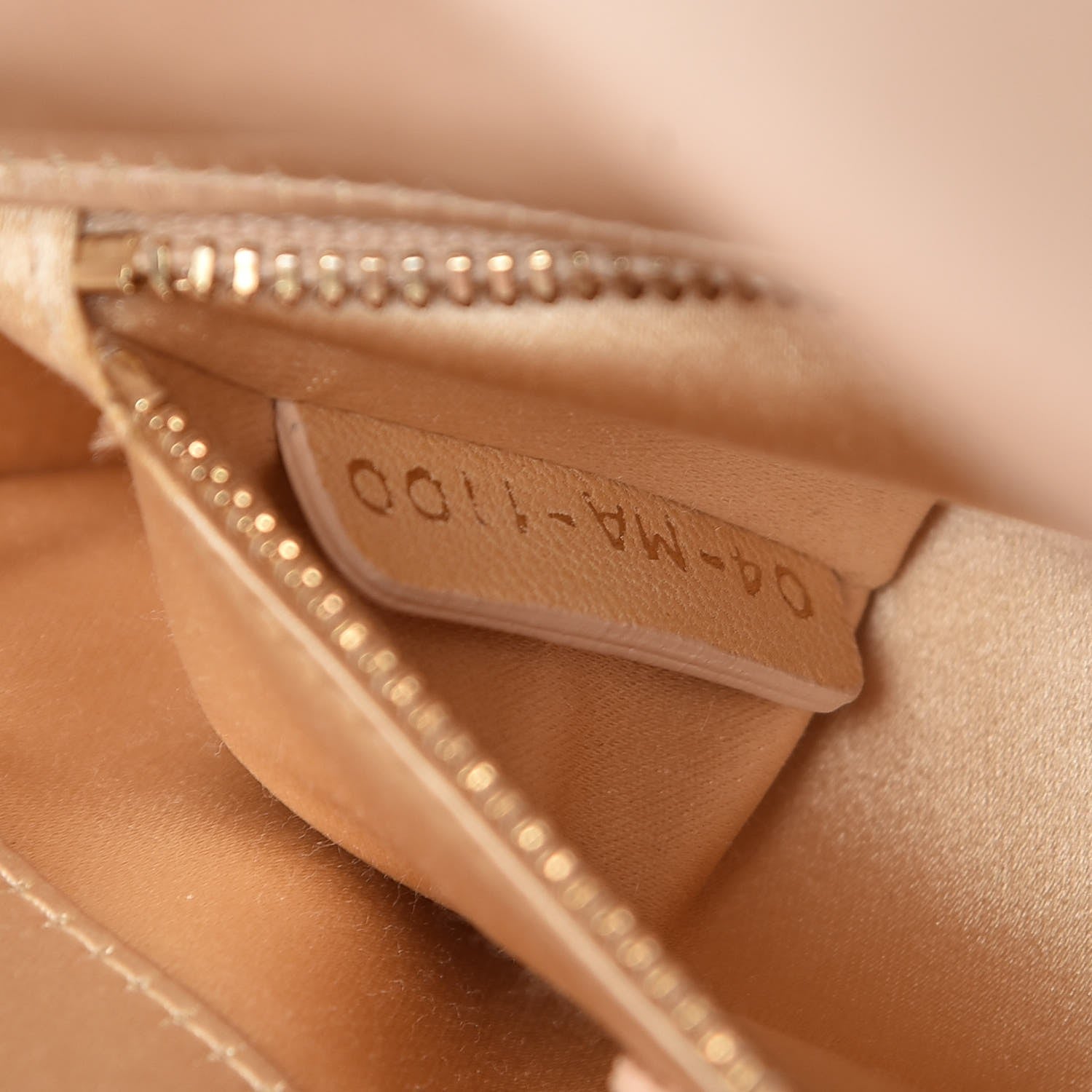 Christian Dior Satin Beaded Mini Lady Dior Gold 7 of 7