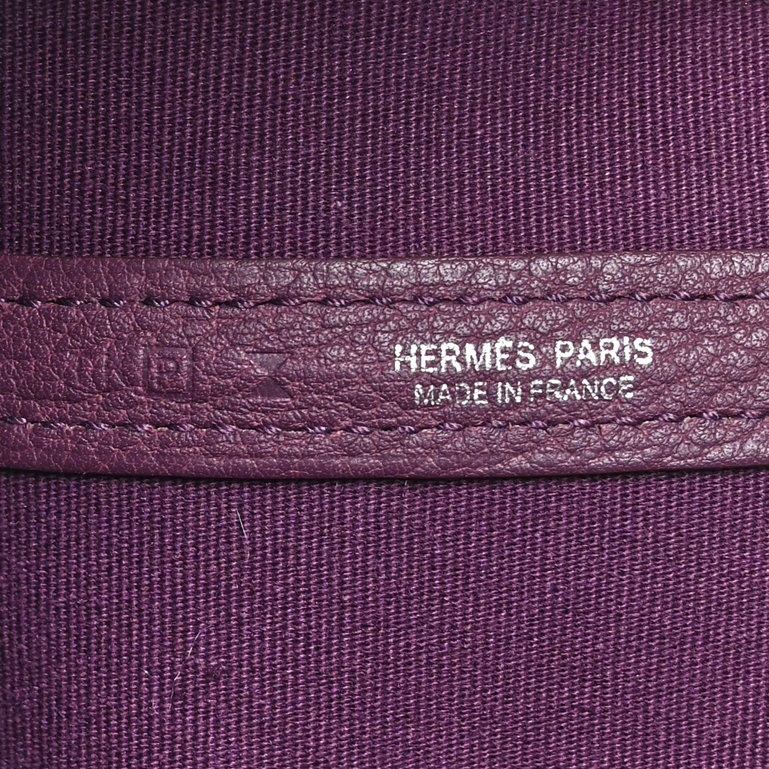 Hermes Toile Negonda Garden Party Tote 36 MM Cassis 6 of 10