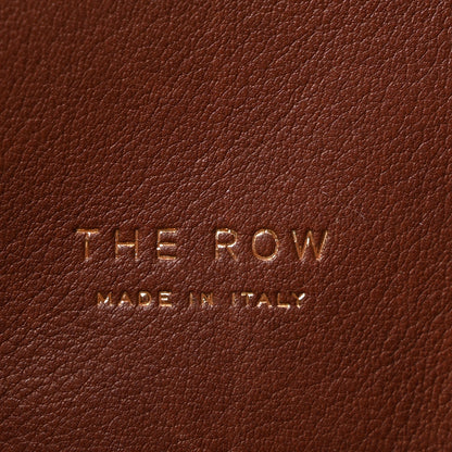 The Row Polished Saddle Calfskin Soft Margaux 12 New Burgundy 6 of 10