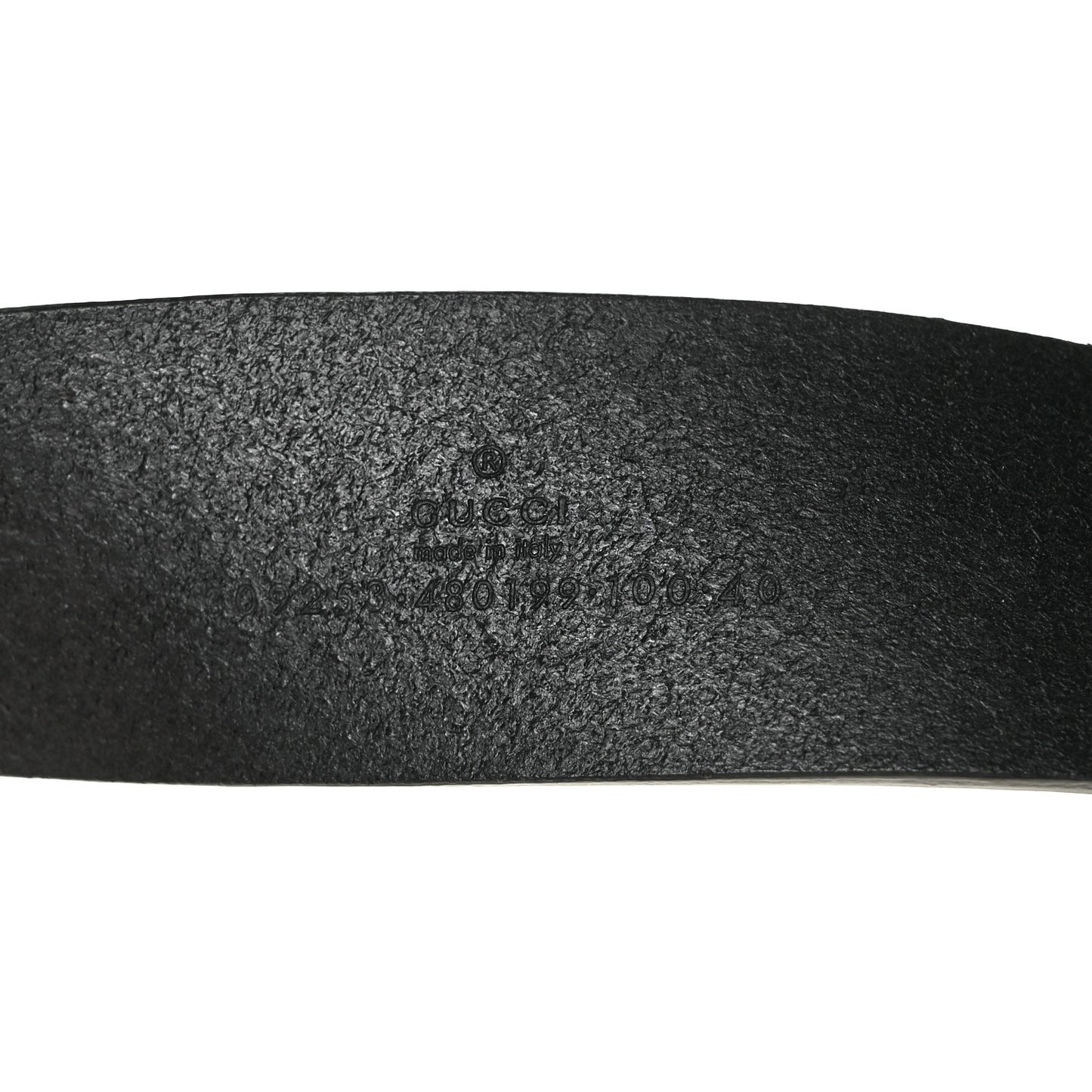 Calfskin Studded Interlocking G Belt 100 40 Black