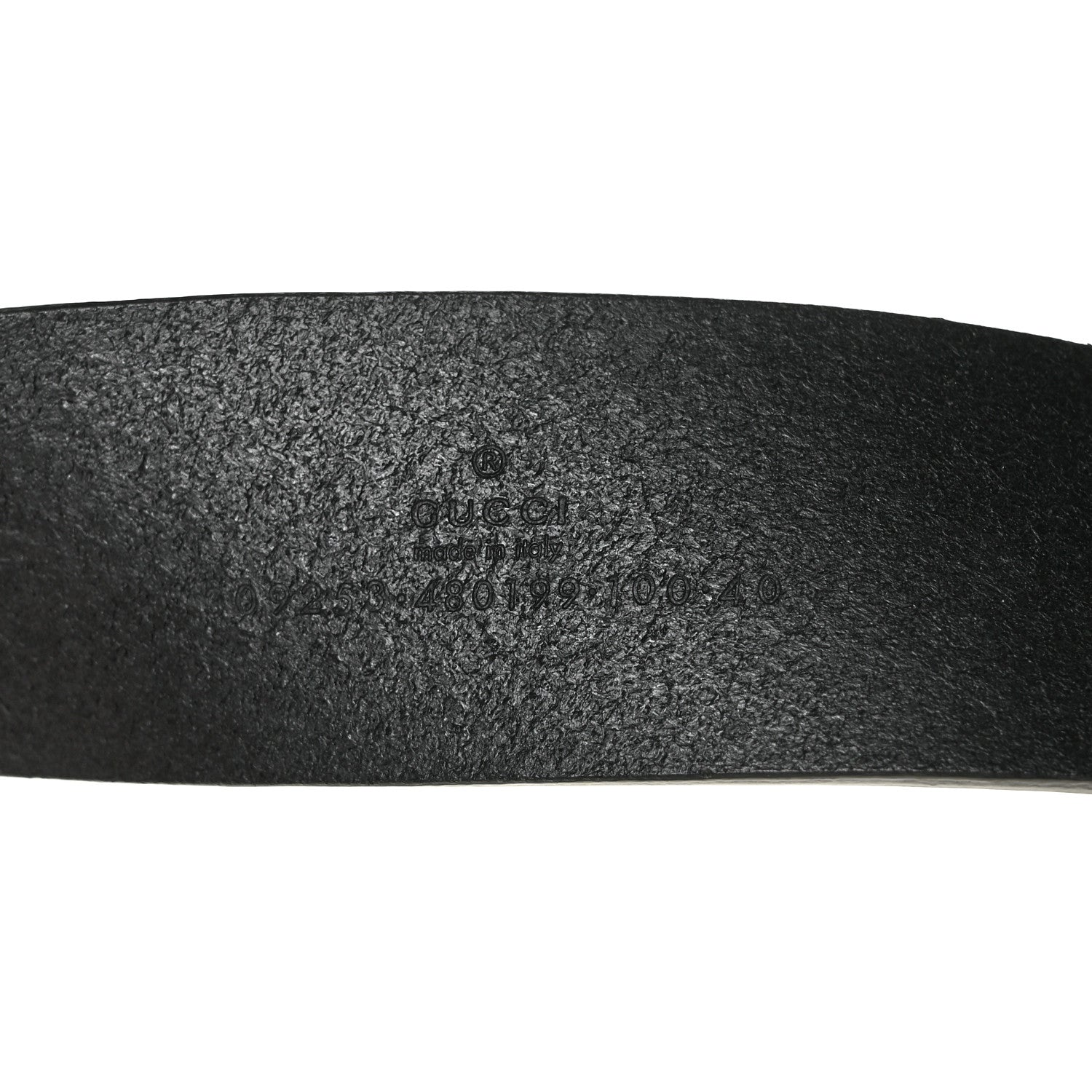 Gucci Calfskin Studded Interlocking G Belt 100 40 Black 3 of 5