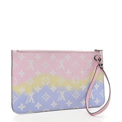 Louis Vuitton Monogram Escale Neverfull MM GM Pochette Pastel 3 of 8