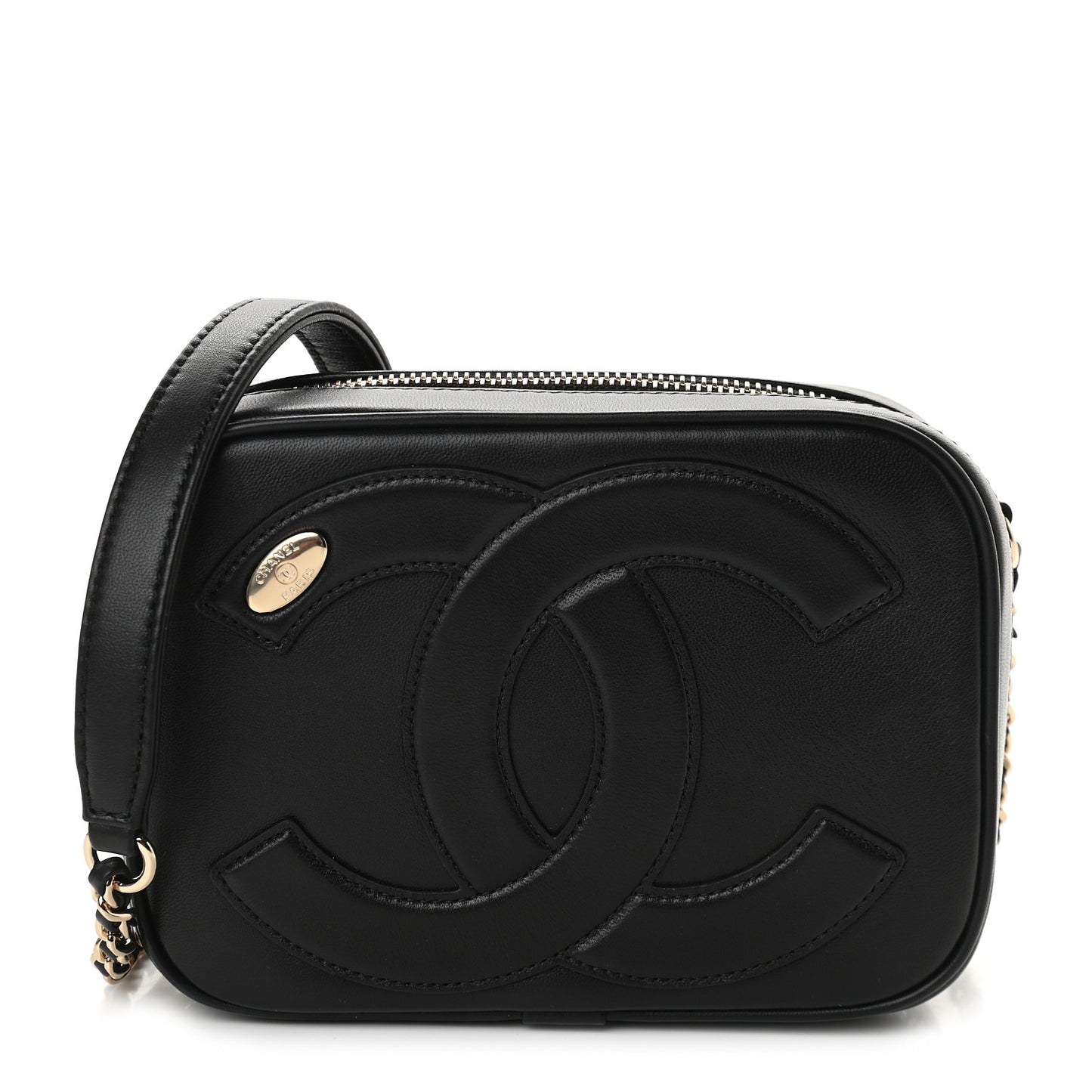 Lambskin CC Mania Camera Case Black