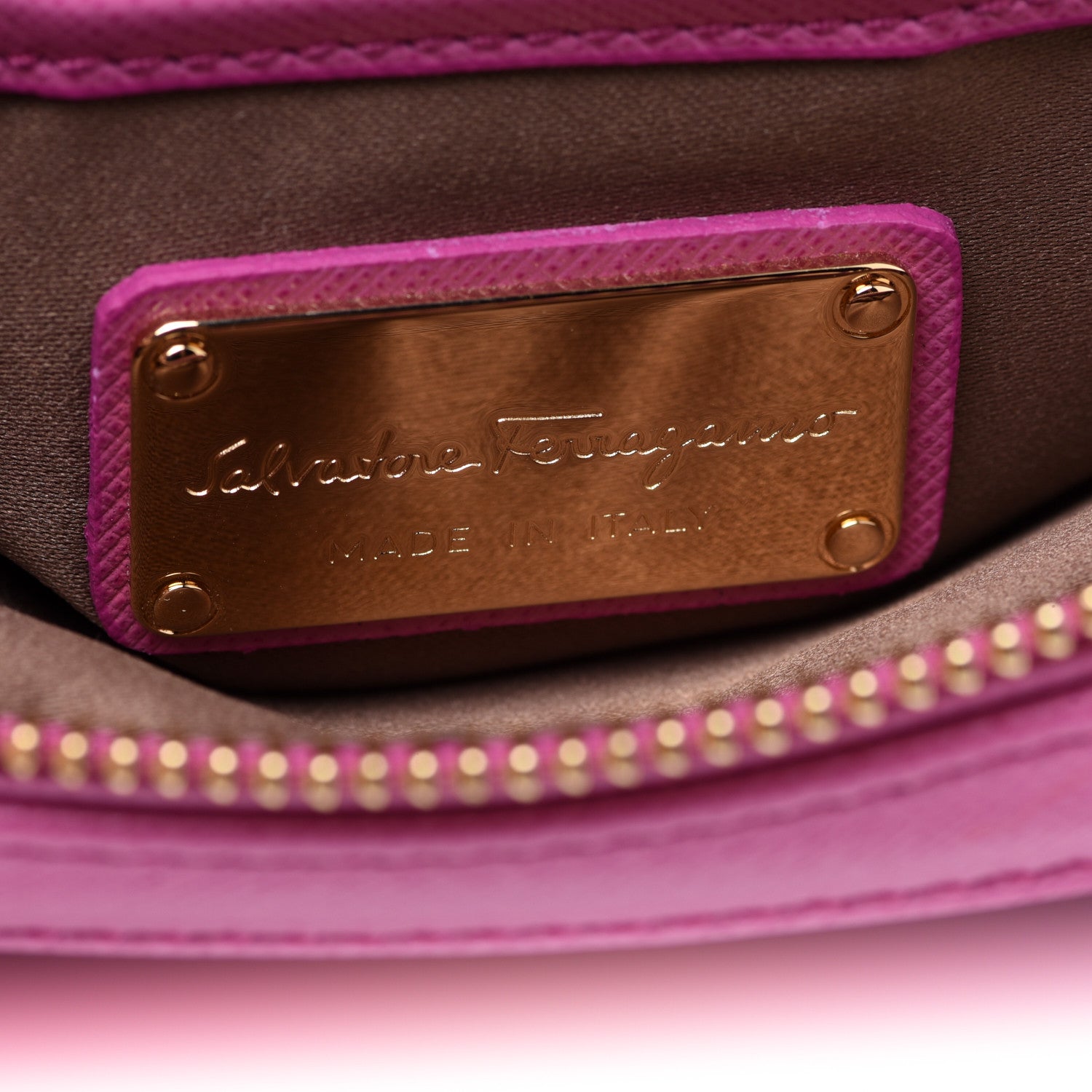 Salvatore Ferragamo Saffiano Lydia Bow Camera Bag Pink 7 of 9