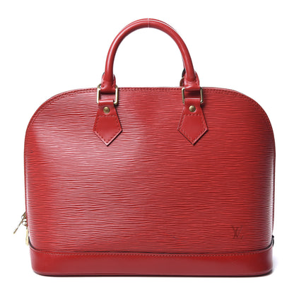Louis Vuitton Epi Alma PM Castillan Red 1 of 8