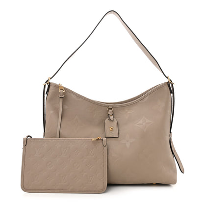 Louis Vuitton Empreinte Monogram Giant CarryAll MM Tourterelle 3 of 10
