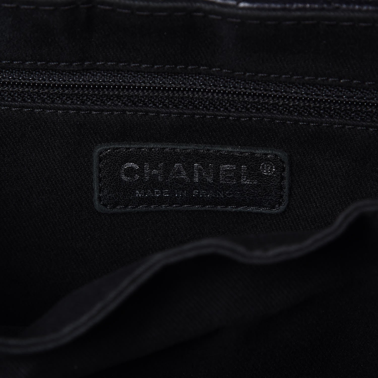 Chanel Caviar Quilted Timeless Accordion Flap Black 6 of 12
