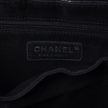 Chanel Caviar Quilted Timeless Accordion Flap Black 6 of 12