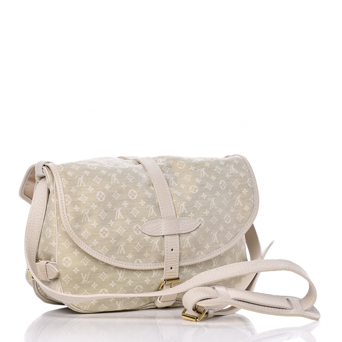 Monogram Mini Lin Saumur Dune