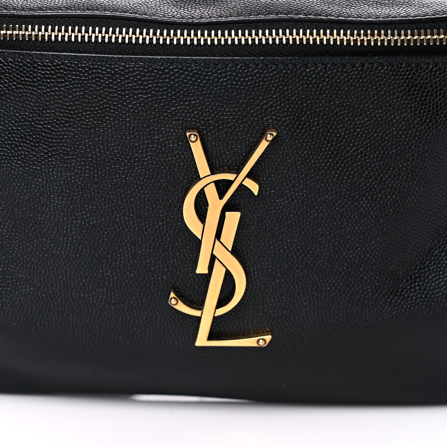 Grain De Poudre Monogram Belt Bag Black