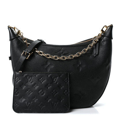 Louis Vuitton Empreinte Monogram Giant Loop Hobo Black 3 of 11