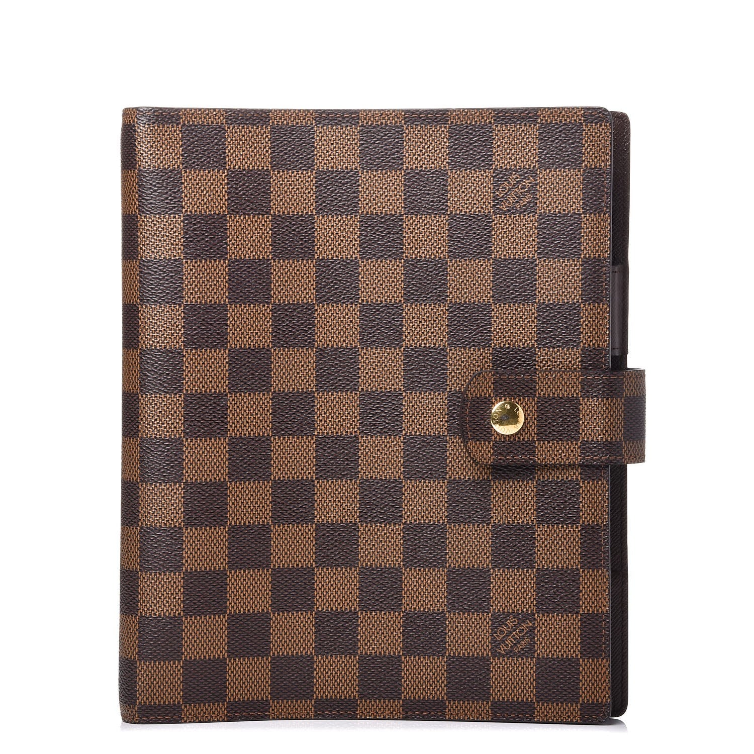 Louis Vuitton Damier Ebene Large Ring Agenda Cover 1 of 6