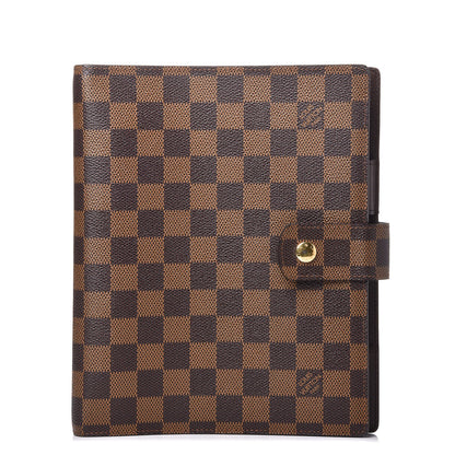 Louis Vuitton Damier Ebene Large Ring Agenda Cover 1 of 6