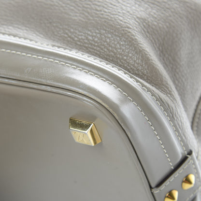 Louis Vuitton Suhali Lockit MM Greige 11 of 19