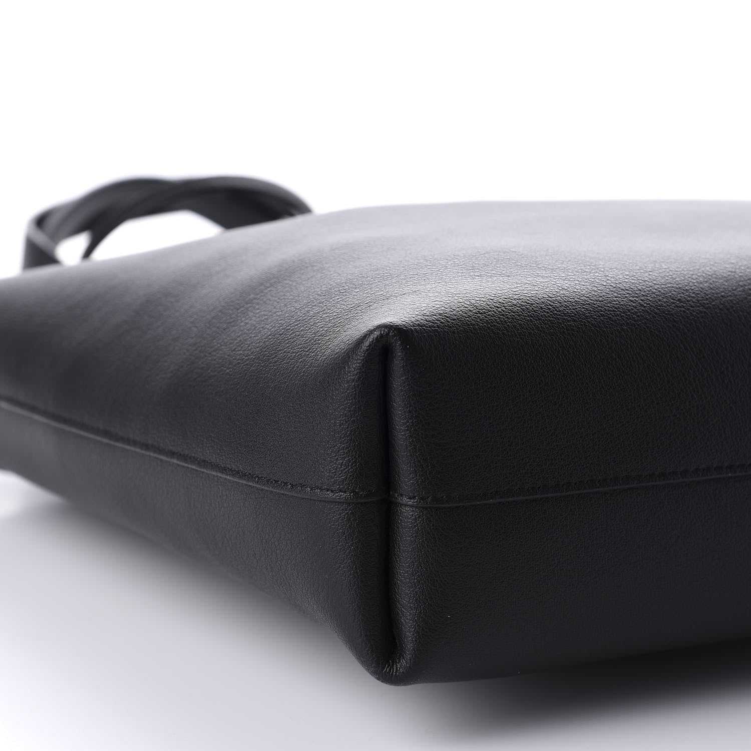 Saint Laurent Calfskin Toy Shopping Tote Black 6 of 12
