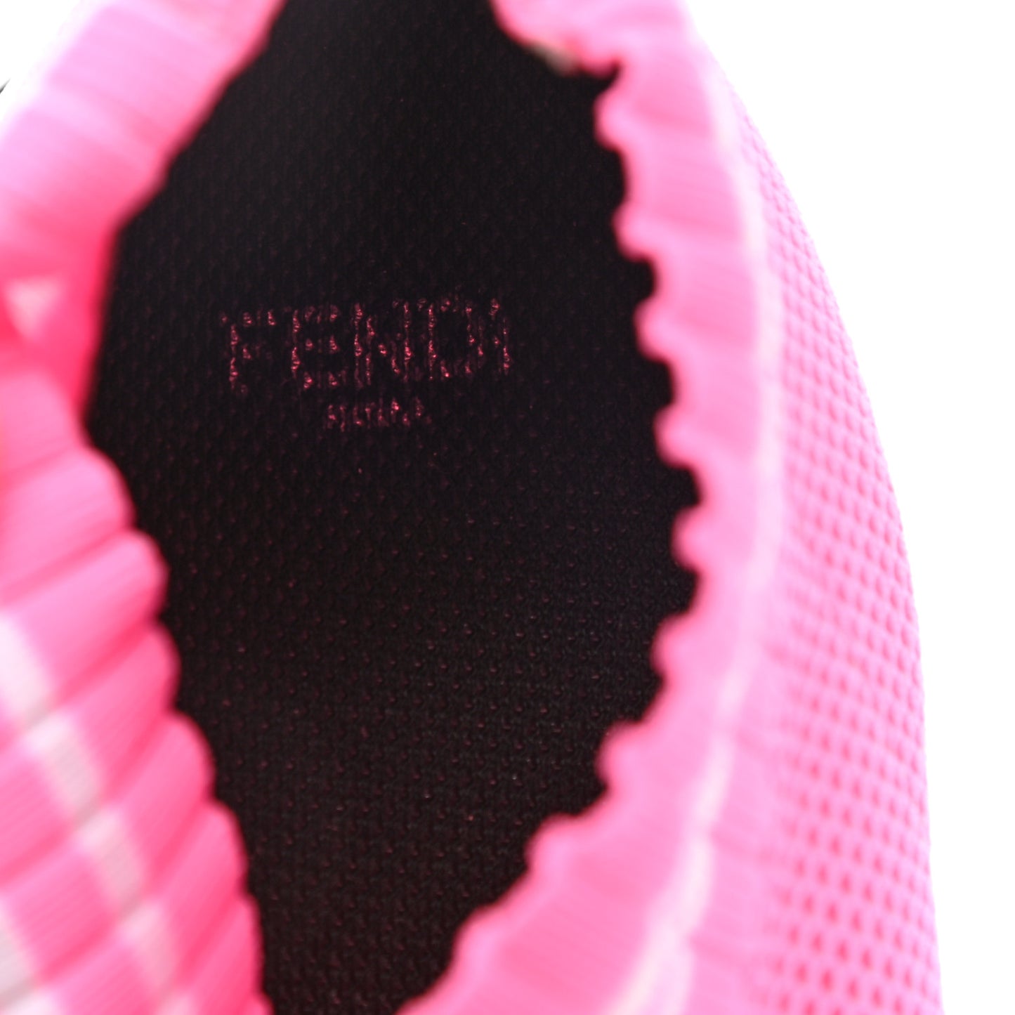 Stretch Yarn Stiff Band Rockoko Sneakers 37 Pink