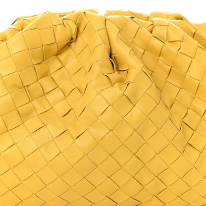Bottega Veneta Nappa Maxi Intrecciato The Pouch Oversized Clutch  Corn 7 of 9