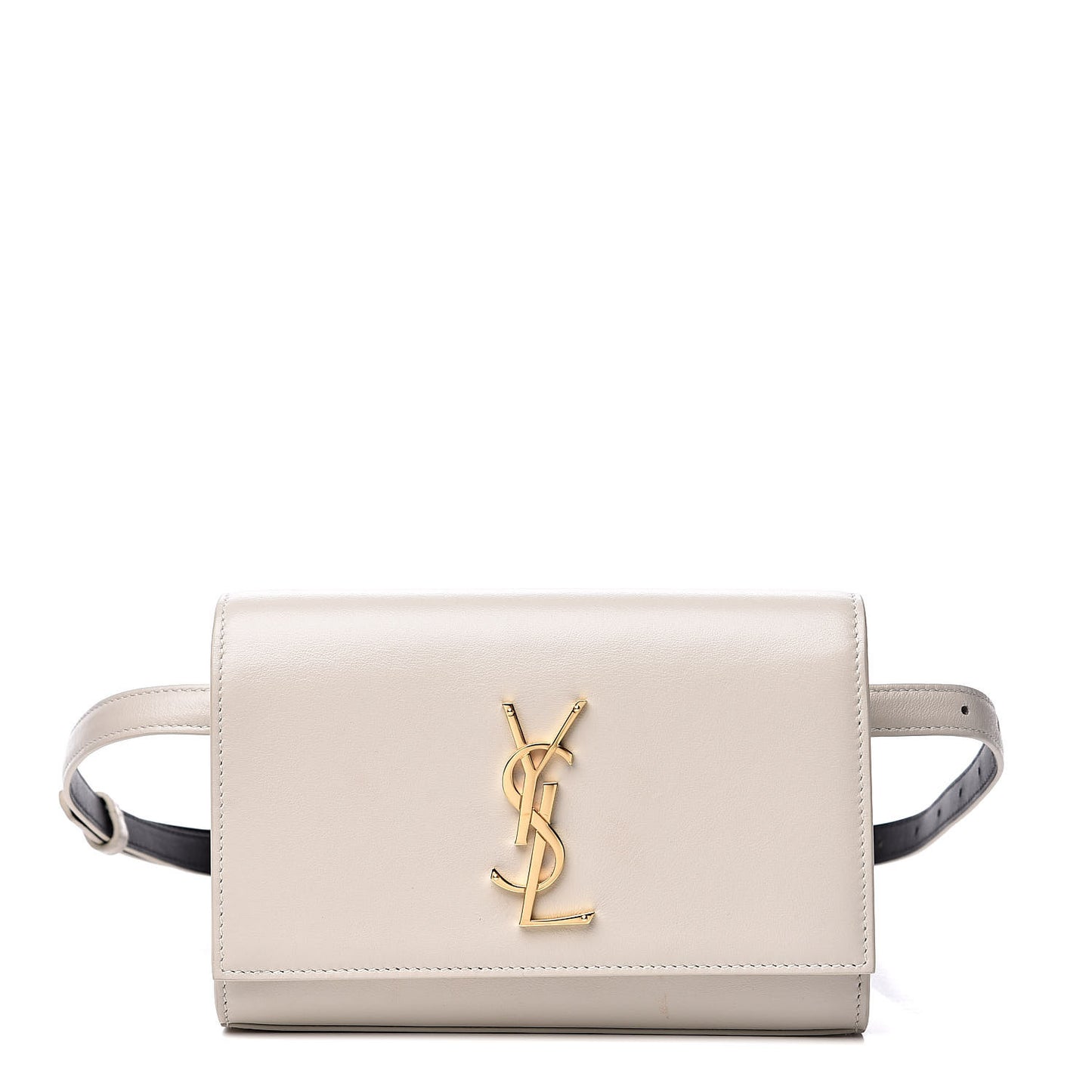 Smooth Calfskin Monogram Kate Belt Bag Natural