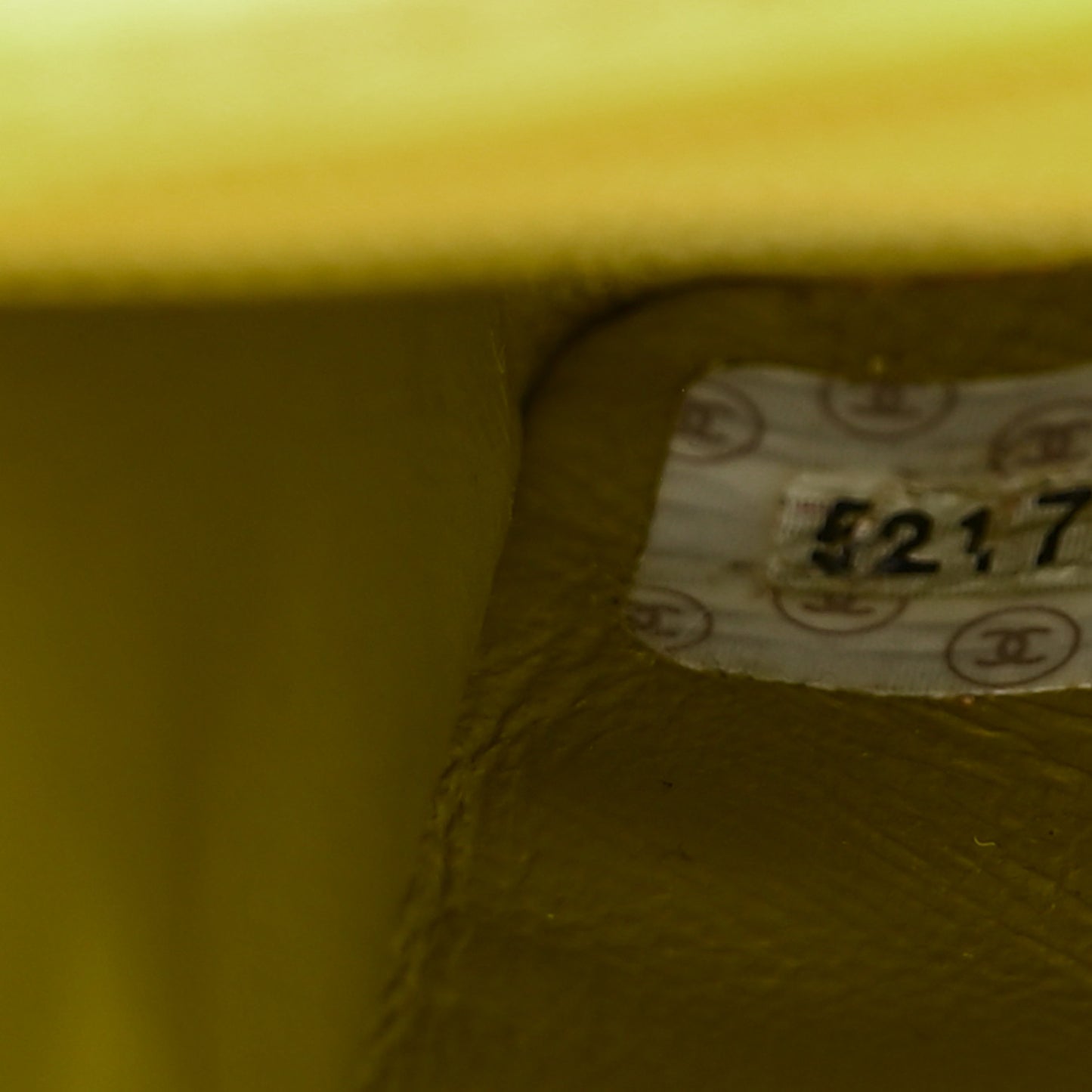 Lambskin Quilted Mini Square Flap Green