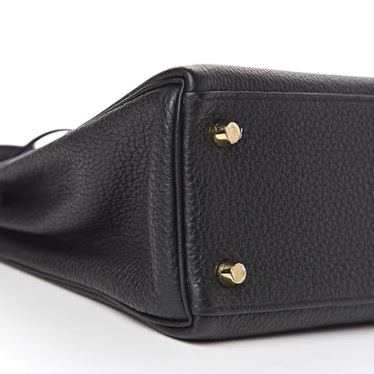 Hermes Togo Kelly Retourne 25 Black 8 of 11