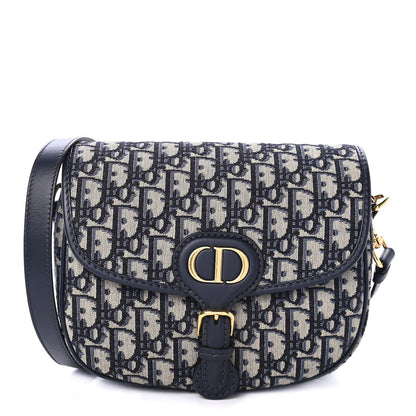 Christian Dior Oblique Medium Bobby Flap Blue 1 of 4