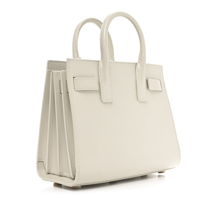 Saint Laurent Calfskin Nano Sac De Jour Crema Soft 3 of 10
