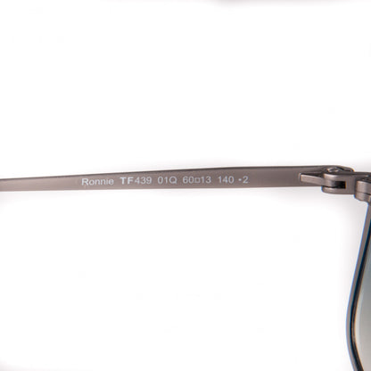 Tom Ford Ronnie Aviator Sunglasses TF439 Black Silver 5 of 7