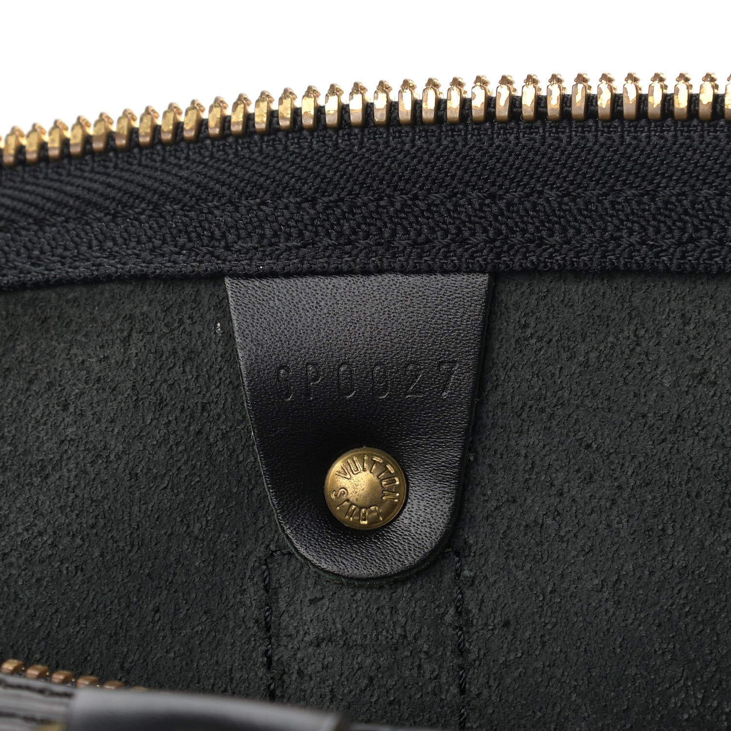 Louis Vuitton Epi Keepall 45 Black 7 of 15