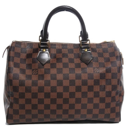 Louis Vuitton Damier Ebene Speedy 30 1 of 8