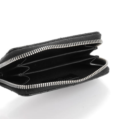 Chanel Caviar Quilted Zip Coin Purse Black 5 of 7