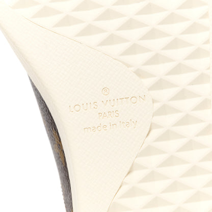 Louis Vuitton Calfskin Monogram Mens Luxembourg Sneakers 9.5 6 of 8